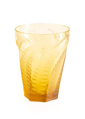 Lot 652 - René Lalique (French, 1860-1945): An Amber...