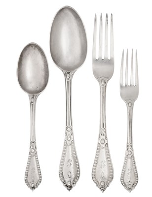 Lot 2030 - A Victorian Silver Table-Service