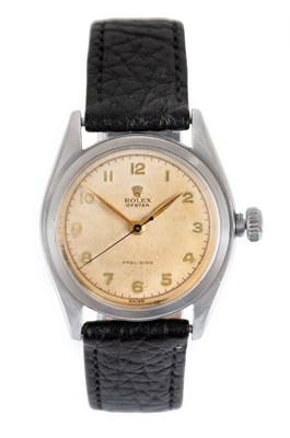 Lot 2364 - Rolex: A Stainless Steel Centre Seconds...
