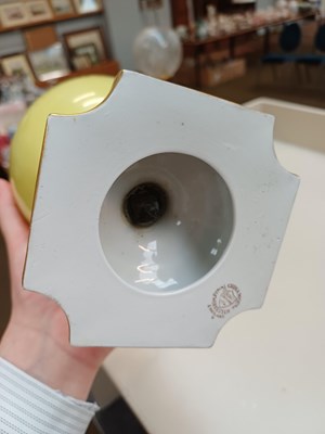 Lot 1064 - A Grainger & Co. Worcester China Works Ewer,...