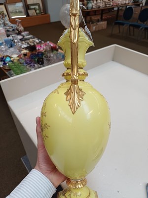 Lot 1064 - A Grainger & Co. Worcester China Works Ewer,...