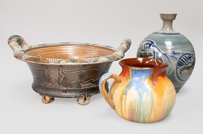 Lot 1070 - Richard Dewar (b.1948): A Salt Glazed...