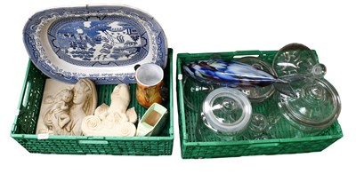 Lot 1141 - Two Boxes of Decorative Household Items,...
