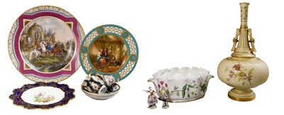 Lot 1129 - A Collection of British and European Porcelain,...