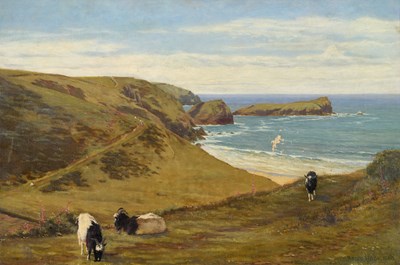 Lot Bryan Hook (1856-1925) "Summer on the Cornish...