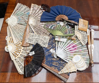 Lot 1045 - Decorative 19th Century and Later Fans...