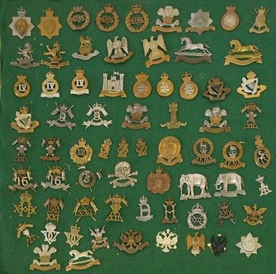 Lot 48 - A Collection of Seventy British Cavalry Cap...