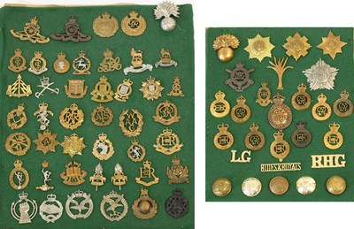 Lot 51 - A Collection of Forty Four British Cap Badges,...