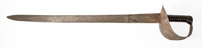 Lot 267 - A British 1845 Pattern Naval Cutlass, the 72cm...