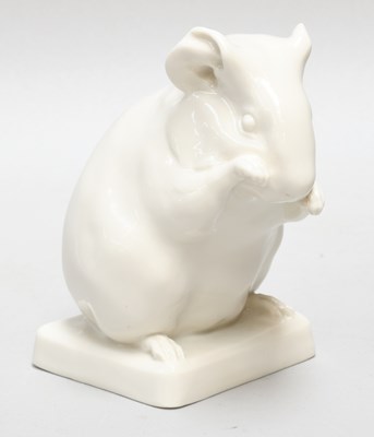 Lot 1101 - A Nymphenburg Porcelain Model of a Guinea Pig,...