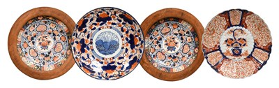 Lot 1158 - A Pair of Japanese Imari Porcelain Dishes, Edo...