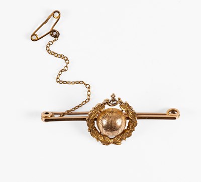 Lot 123 - A Royal Marines Sweetheart Brooch, stamped...