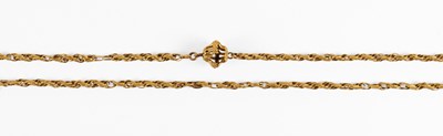 Lot 120 - A Fancy Link Necklace, length 114cm (a.f.)