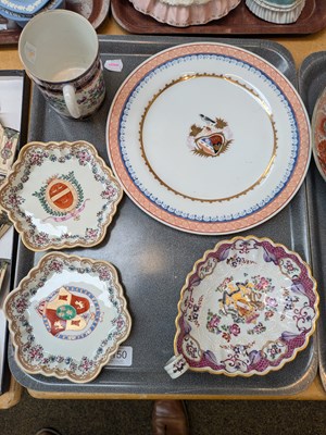 Lot 1150 - Two Samson Porcelain Teapot Stands, 19th...