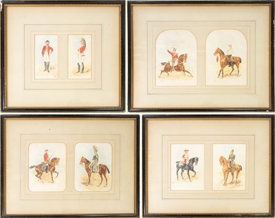 Lot 194 - Circle of Richard Simkin Officers of the...