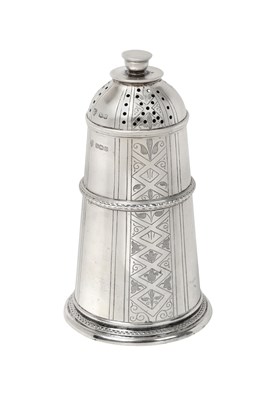 Lot 2165 - A George V Silver Caster