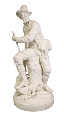 Lot 581 - Christian Warth (1836-1890): A German Parian...