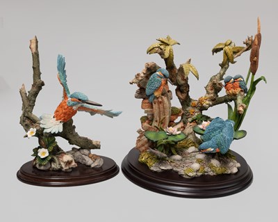 Lot 594A - Country Artists Kingfisher Model "The Old Mill"...