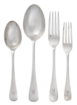 Lot 2029 - A George V Silver Table Service