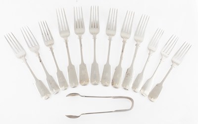 Lot 256 - A Collection of Assorted Victorian Silver...