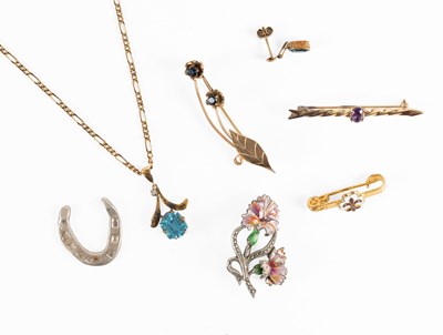 Lot 132 - A Small Quantity of Jewellery, comprising of a...