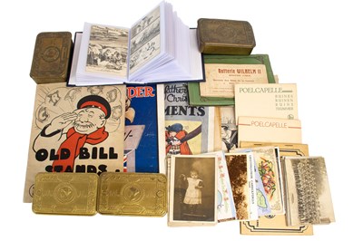 Lot 189 - A Collection of First World War Militaria,...