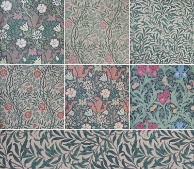 Lot 696 - Ten Rolls of Vintage Sanderson Morris & Co....