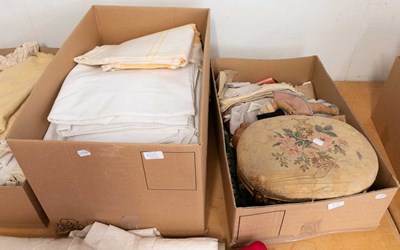 Lot 1039 - Assorted Mainly 20th Century Textiles and...