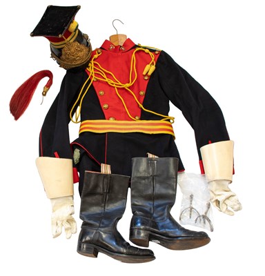 Lot 240 - A Pre-1914 Full Dress Uniform to a Trooper the...