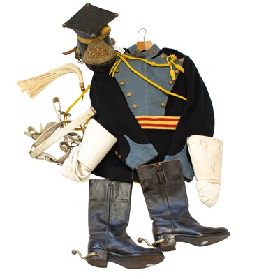 Lot 241 - A Pre-1914 Full Dress Uniform to a Trooper the...