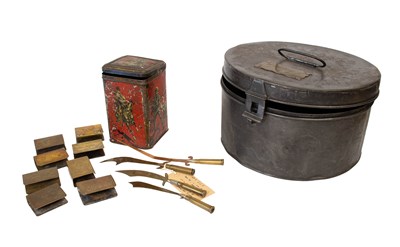 Lot 191 - A Quantity of Militaria, comprising a late...