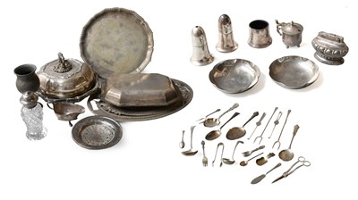 Lot 290 - A Collection of Assorted Silver and Silver...