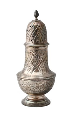 Lot 219 - An Elizabeth II Silver Caster, by A. Chick and...