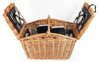 Lot 32 - A Bentley Four Person Picnic Set, manufactured...