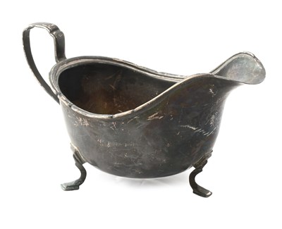 Lot 195 - A George V Silver Sauceboat, by Walker and...
