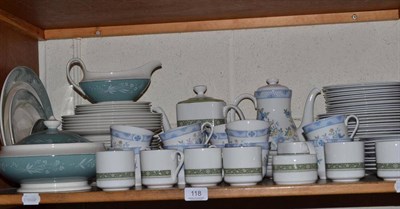 Lot 118 - A Royal Doulton ";Cascade"; pattern part tea service, a Royal Doulton ";Coniston"; part tea service