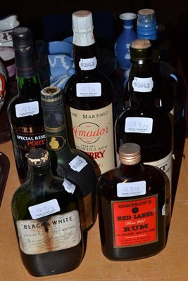 Lot 129 - Seven bottles, including Fine Douro Port Rich Ruby