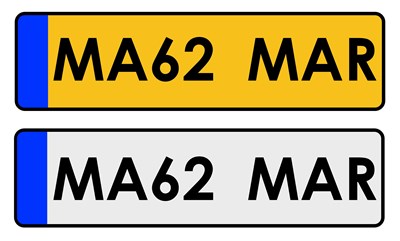Lot 176 - Cherished Registration Number MA62 MAR, with...