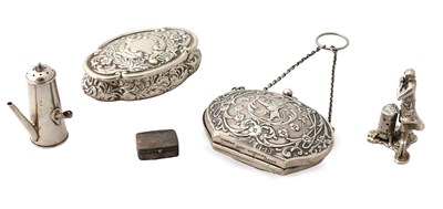 Lot 229 - A Collection of Assorted Silver, including a...