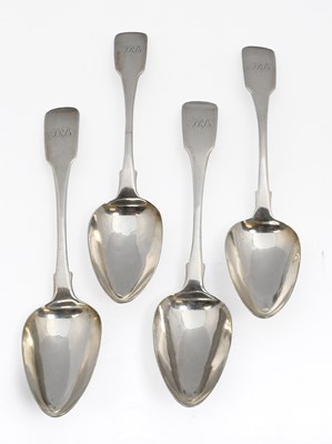 Lot 262 - A Set of Four George III Irish Silver...