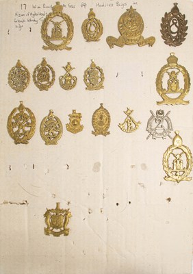 Lot 63 - A Collection of Seventeen Indian Princely...