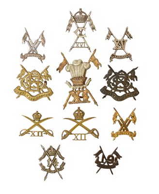 Lot 69 - Eleven Indian Army Badges, comprising a...