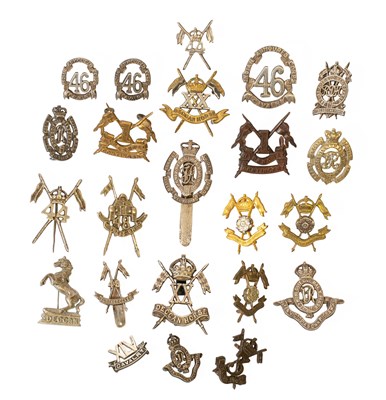 Lot 71 - Seventeen Various Indian Army Cavalry Badges,...