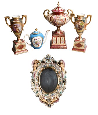 Lot 560 - A Collection of Continental Porcelain,...