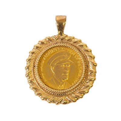 Lot 107 - A Pendant, the H.M.S Kelly, Earl Mountbatten...