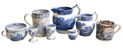 Lot 532 - A Collection of Transfer Printed Pottery,...