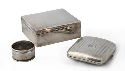 Lot 216 - A Collection of Assorted Silver, including a...