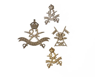Lot 80 - Three Badges to the 21st Prince Albert...