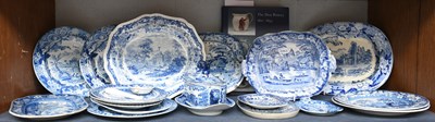 Lot 513 - A Collection of Transfer Printed Earthenware,...
