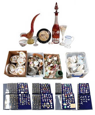 Lot 550 - Ceramics and Glass, 18th century and later,...